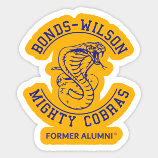 Bonds-Wilson Former Alumni Pride Sticker